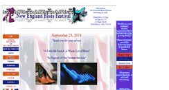 Desktop Screenshot of nebluesfest.com